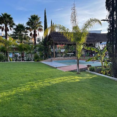 Jardin Quinta Las Fuentes Cabanas, Valsequillo. Puebla Bagian luar foto