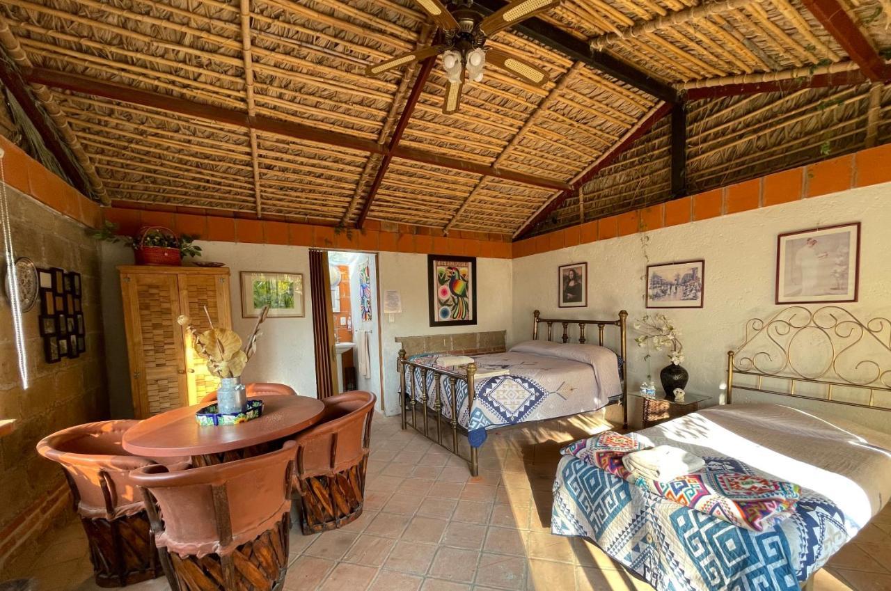 Jardin Quinta Las Fuentes Cabanas, Valsequillo. Puebla Bagian luar foto