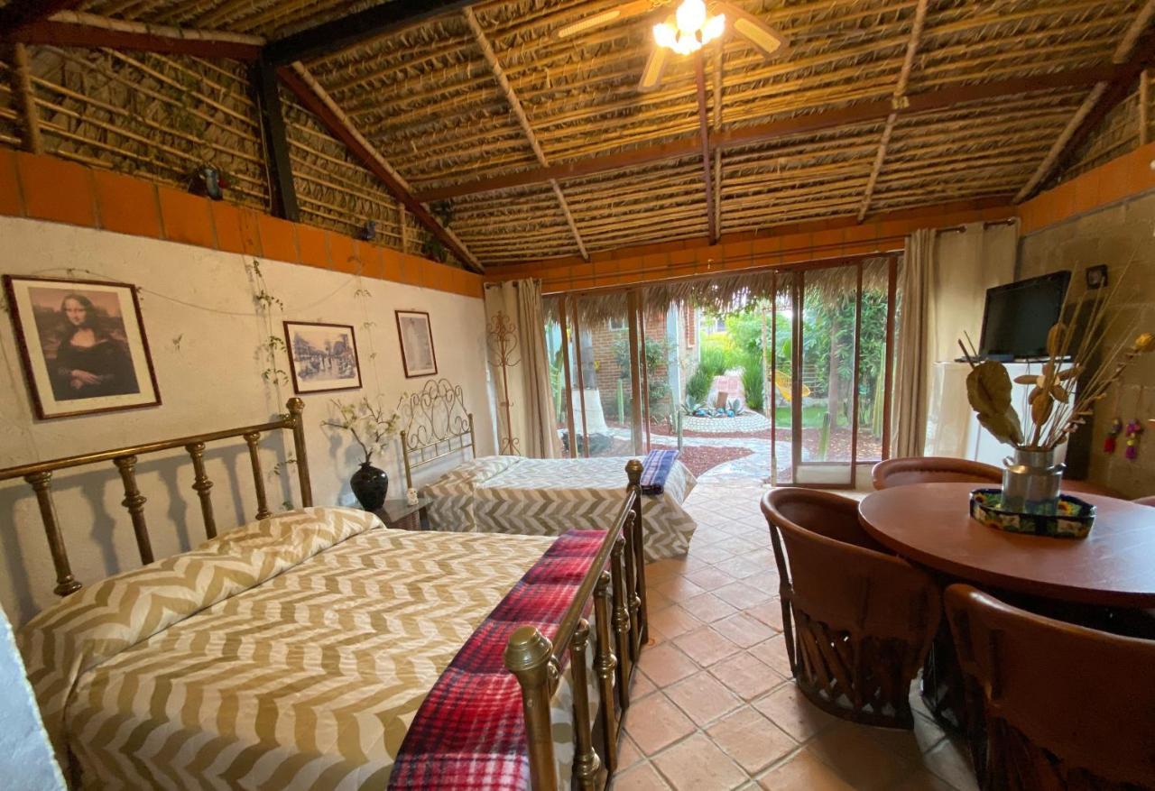 Jardin Quinta Las Fuentes Cabanas, Valsequillo. Puebla Bagian luar foto