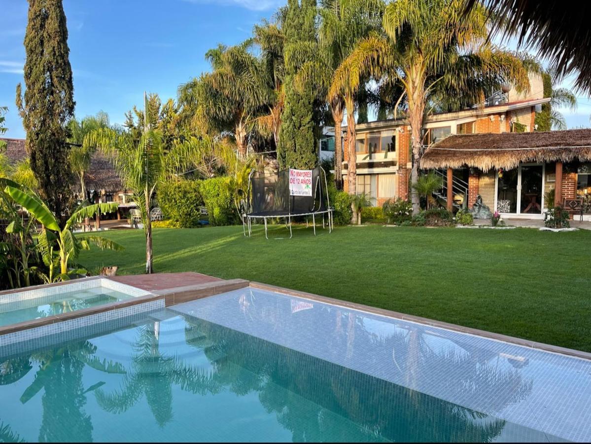 Jardin Quinta Las Fuentes Cabanas, Valsequillo. Puebla Bagian luar foto